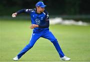14 Augut 2023; Tim Tector of Leinster Lightning during the Rario Inter-Provincial Cup match between Leinster Lightning and North West Warriors at The Hills Cricket Club in Dublin. Photo by Tyler Miller/Sportsfile