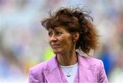 13 August 2023; 1988 Kerry All-Ireland winning captain Mary Lane is honoured at half-time of the TG4 LGFA All-Ireland Senior Championship Final at Croke Park in Dublin. Photo by Ramsey Cardy/Sportsfile
