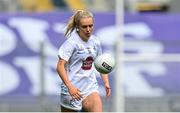 13 August 2023; Neasa Dooley of Kildare during the 2023 TG4 All-Ireland Ladies Intermediate Football Championship Final match between Clare and Kildare at Croke Park in Dublin. Photo by Seb Daly/Sportsfile