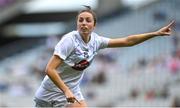 13 August 2023; Lara Curran of Kildare during the 2023 TG4 All-Ireland Ladies Intermediate Football Championship Final match between Clare and Kildare at Croke Park in Dublin. Photo by Seb Daly/Sportsfile