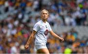 13 August 2023; Roisin Byrne of Kildare during the 2023 TG4 All-Ireland Ladies Intermediate Football Championship Final match between Clare and Kildare at Croke Park in Dublin. Photo by Seb Daly/Sportsfile