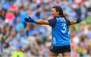 13 August 2023; Leah Caffrey of Dublin during the 2023 TG4 LGFA All-Ireland Senior Championship Final match between Dublin and Kerry at Croke Park in Dublin. Photo by Seb Daly/Sportsfile
