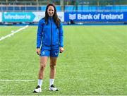 16 August 2023; Coach Emily McKeown during the Bank of Ireland Leinster rugby summer camp at Energia Park in Dublin. Photo by Piaras Ó Mídheach/Sportsfile