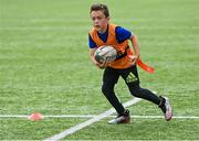 16 August 2023; Gavin Lewis during the Bank of Ireland Leinster rugby summer camp at Energia Park in Dublin. Photo by Piaras Ó Mídheach/Sportsfile