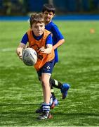 16 August 2023; Jack Ryan during the Bank of Ireland Leinster rugby summer camp at Energia Park in Dublin. Photo by Piaras Ó Mídheach/Sportsfile