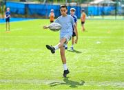16 August 2023; Giovanni del Re during the Bank of Ireland Leinster rugby summer camp at Energia Park in Dublin. Photo by Piaras Ó Mídheach/Sportsfile