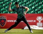 17 August 2023; Harry Tector during a Cricket Ireland training session at Malahide Cricket Club in Dublin. Photo by Harry Murphy/Sportsfile
