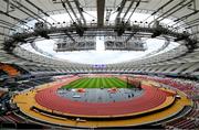 17 August 2023; A general view of the National Athletics Centre ahead of the World Athletics Championships at the National Athletics Centre in Budapest, Hungary. Photo by Sam Barnes/Sportsfile