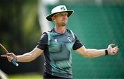 17 August 2023; Ireland coach Heinrich Malan during a Cricket Ireland training session at Malahide Cricket Club in Dublin. Photo by Harry Murphy/Sportsfile