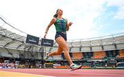 18 August 2023; Sophie Becker of Ireland during the official athlete training session ahead of the World Athletics Championships at National Athletics Centre in Budapest, Hungary. Photo by Sam Barnes/Sportsfile