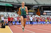 18 August 2023; Sophie Becker of Ireland during the official athlete training session ahead of the World Athletics Championships at National Athletics Centre in Budapest, Hungary. Photo by Sam Barnes/Sportsfile