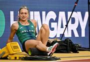 18 August 2023; Sophie Becker of Ireland during the official athlete training session ahead of the World Athletics Championships at National Athletics Centre in Budapest, Hungary. Photo by Sam Barnes/Sportsfile