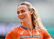 18 August 2023; Lieke Klaver of Netherlands during the official athlete training session ahead of the World Athletics Championships at National Athletics Centre in Budapest, Hungary. Photo by Sam Barnes/Sportsfile