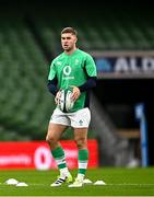 18 August 2023; Jack Crowley during an Ireland rugby captain's run at the Aviva Stadium in Dublin. Photo by Harry Murphy/Sportsfile