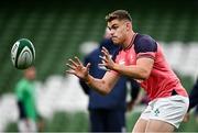 18 August 2023; Garry Ringrose during an Ireland rugby captain's run at the Aviva Stadium in Dublin. Photo by Harry Murphy/Sportsfile