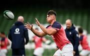 18 August 2023; Dan Sheehan during an Ireland rugby captain's run at the Aviva Stadium in Dublin. Photo by Harry Murphy/Sportsfile