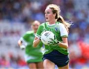 13 August 2023; Leah Coughlan of Limerick during the 2023 TG4 All-Ireland Ladies Junior Football Championship Final match between Down and Limerick at Croke Park in Dublin. Photo by Piaras Ó Mídheach/Sportsfile
