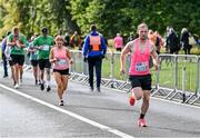 19 August 2023; Aaron Horan from Dublin during the Irish Life Race Series– Frank Duffy 10 Mile at Phoenix Park in Dublin. Photo by Piaras Ó Mídheach/Sportsfile