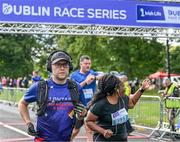 19 August 2023; Runners during the Irish Life Race Series– Frank Duffy 10 Mile at Phoenix Park in Dublin. Photo by Piaras Ó Mídheach/Sportsfile
