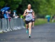 19 August 2023; Danny O'Sullivan of Donore Harriers AC in Dublin during the Irish Life Race Series– Frank Duffy 10 Mile at Phoenix Park in Dublin. Photo by Piaras Ó Mídheach/Sportsfile