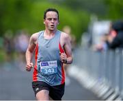 19 August 2023; Dermot Coffey from Dublin during the Irish Life Race Series– Frank Duffy 10 Mile at Phoenix Park in Dublin. Photo by Piaras Ó Mídheach/Sportsfile