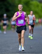 19 August 2023; David Smith from Dublin during the Irish Life Race Series– Frank Duffy 10 Mile at Phoenix Park in Dublin. Photo by Piaras Ó Mídheach/Sportsfile