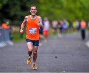 19 August 2023; John Arrigan from Dublin during the Irish Life Race Series– Frank Duffy 10 Mile at Phoenix Park in Dublin. Photo by Piaras Ó Mídheach/Sportsfile