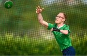 19 August 2023; Stephen Bradley competes in the F36 discus event during the Para Athletic South East Games at Waterford Regional Sports Centre in Waterford. Photo by Eóin Noonan/Sportsfile