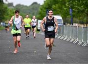 19 August 2023; Fergus Kerrigan from Dublin during the Irish Life Race Series– Frank Duffy 10 Mile at Phoenix Park in Dublin. Photo by Piaras Ó Mídheach/Sportsfile