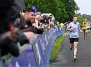 19 August 2023; David Kelly from Dublin, 1380, during the Irish Life Race Series– Frank Duffy 10 Mile at Phoenix Park in Dublin. Photo by Piaras Ó Mídheach/Sportsfile