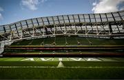 19 August 2023; A general view inside the stadium before the Bank of Ireland Nations Series match between Ireland and England at the Aviva Stadium in Dublin. Photo by Harry Murphy/Sportsfile