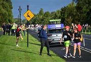 19 August 2023; Runners before the Irish Life Race Series – Frank Duffy 10 Mile at Phoenix Park in Dublin. Photo by Piaras Ó Mídheach/Sportsfile