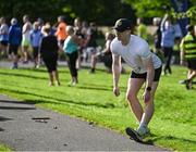 19 August 2023; Michael O'Rourke from Dublin warms-up before the Irish Life Race Series – Frank Duffy 10 Mile at Phoenix Park in Dublin. Photo by Piaras Ó Mídheach/Sportsfile
