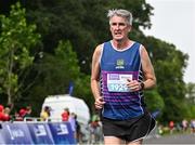 19 August 2023; Brian Maher of Croghan AC in Wexford during the Irish Life Race Series– Frank Duffy 10 Mile at Phoenix Park in Dublin. Photo by Piaras Ó Mídheach/Sportsfile