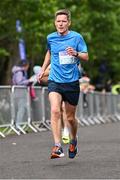19 August 2023; Patrick Maguire from Dublin during the Irish Life Race Series– Frank Duffy 10 Mile at Phoenix Park in Dublin. Photo by Piaras Ó Mídheach/Sportsfile