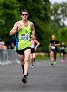 19 August 2023; Pat Fox from Dublin during the Irish Life Race Series– Frank Duffy 10 Mile at Phoenix Park in Dublin. Photo by Piaras Ó Mídheach/Sportsfile