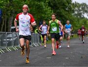 19 August 2023; Garret Connolly from Dublin during the Irish Life Race Series– Frank Duffy 10 Mile at Phoenix Park in Dublin. Photo by Piaras Ó Mídheach/Sportsfile