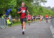 19 August 2023; David Power from Le Chéile AC in Leixlip, Kildare, during the Irish Life Race Series– Frank Duffy 10 Mile at Phoenix Park in Dublin. Photo by Piaras Ó Mídheach/Sportsfile