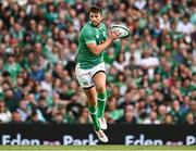 19 August 2023; Ross Byrne of Ireland during the Bank of Ireland Nations Series match between Ireland and England at the Aviva Stadium in Dublin. Photo by Harry Murphy/Sportsfile