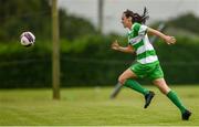 19 August 2023; Hannah Tyrrell of St Patrick’s CYFC during the FAI Women’s Amateur Shield Final 2023 match between St Patrick’s CYFC and Wilton United at Newhill Park in Two Mile Borris, Tipperary. Photo by Tom Beary/Sportsfile