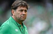 19 August 2023; IRFU performance director David Nucifora before the Bank of Ireland Nations Series match between Ireland and England at Aviva Stadium in Dublin. Photo by Brendan Moran/Sportsfile