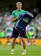 19 August 2023; Ireland defence coach Simon Easterby before the Bank of Ireland Nations Series match between Ireland and England at Aviva Stadium in Dublin. Photo by Brendan Moran/Sportsfile