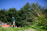 20 August 2023; Daniel Brown of England hits his tee shot on the 17th hole during day four of the ISPS HANDA World Invitational presented by AVIV Clinics 2023 at Galgorm Castle Golf Club in Ballymena, Antrim. Photo by Ramsey Cardy/Sportsfile
