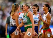 20 August 2023; Kate O’Connor of Ireland after competing in 800m event of the women's Heptathlon during day two of the World Athletics Championships at National Athletics Centre in Budapest, Hungary. Photo by Sam Barnes/Sportsfile