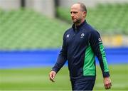 19 August 2023; Ireland assistant coach Mike Catt before the Bank of Ireland Nations Series match between Ireland and England at Aviva Stadium in Dublin. Photo by Ramsey Cardy/Sportsfile