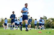 21 August 2023; Jack Keaney of UCD warms-up before the Sports Direct Men’s FAI Cup Second Round match between UCD and Galway United at the UCD Bowl in Dublin. Photo by Ben McShane/Sportsfile