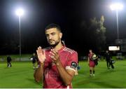21 August 2023; Wassim Aouachria of Galway United after the Sports Direct Men’s FAI Cup Second Round match between UCD and Galway United at the UCD Bowl in Dublin. Photo by John Sheridan/Sportsfile