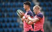 22 August 2023; Conor Murray, left, and Keith Earls during an Ireland rugby squad training session at Parc des Sports Jean Dauger in Bayonne, France. Photo by Harry Murphy/Sportsfile
