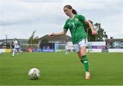 22 August 2023; Aishlinn Cotter of Republic of Ireland during a women's U16 international friendly match between Republic of Ireland and Faroe Islands at Head in the Game Park in Drogheda, Louth. Photo by Ben McShane/Sportsfile