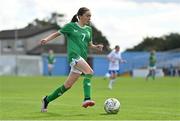 22 August 2023; Ella Kelly of Republic of Ireland during a women's U16 international friendly match between Republic of Ireland and Faroe Islands at Head in the Game Park in Drogheda, Louth. Photo by Ben McShane/Sportsfile